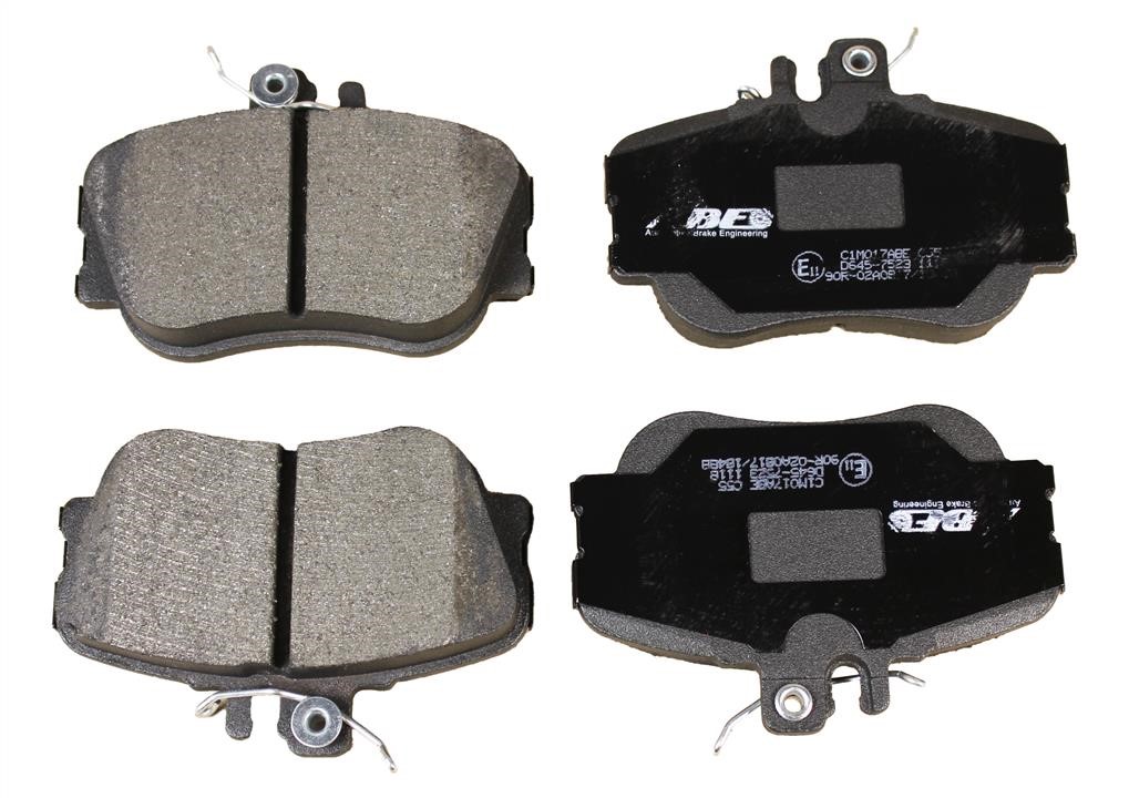 C1M017ABE ABE Front disc brake pads, set