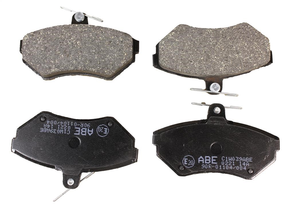 ABE C1W039ABE Front disc brake pads, set C1W039ABE