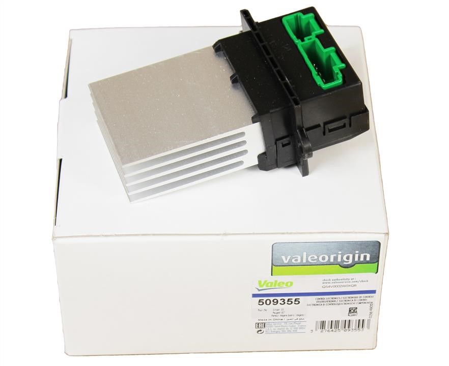 Fan motor resistor Valeo 509355