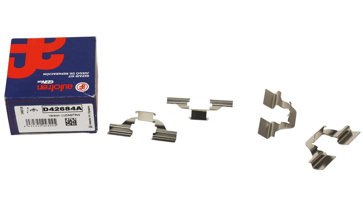 Brake pad fitting kit Autofren D42684A