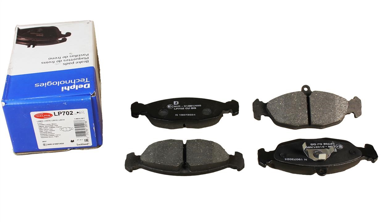Delphi Brake Pad Set, disc brake – price 50 PLN