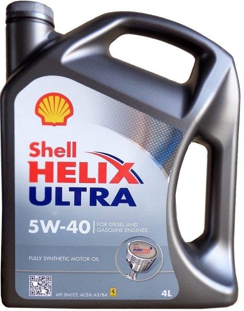 Shell 550040562 Engine oil Shell Helix Ultra 5W-40, 4L 550040562