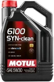 Motul 107948 Engine oil Motul 6100 SYN-CLEAN 5W-30, 5L 107948