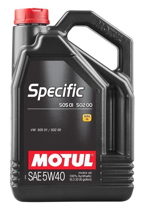 Motul 109706 Engine oil Motul Specific 505.01 502.00 5W-40, 5L 109706