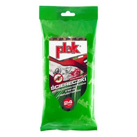 Atas 8002424004185 Insect Removal Wipes for Headlights and Glasses - Pomegranate, 24 pcs. 8002424004185