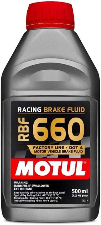 Motul 806910 Brake fluid Motul DOT 4 RACING RBF 600, 0,5L 806910