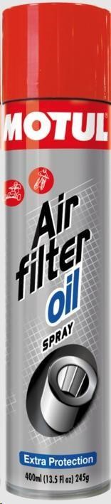 Motul 101052 Oil-spray sticky air filter Motul AIR FILTER OIL, 0.4l 101052