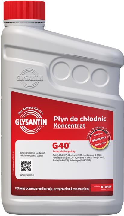 Glysantin GLY401299 Antifreeze concentrate G40 pink, 1 l GLY401299