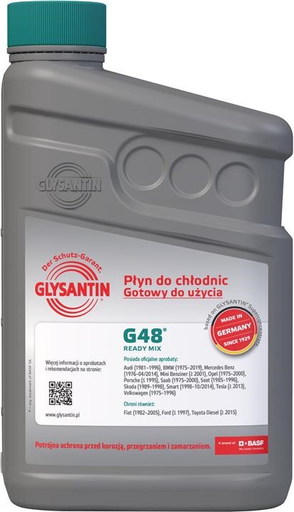 Glysantin GLY480343 Antifreeze G48 blue-green, 1 l GLY480343
