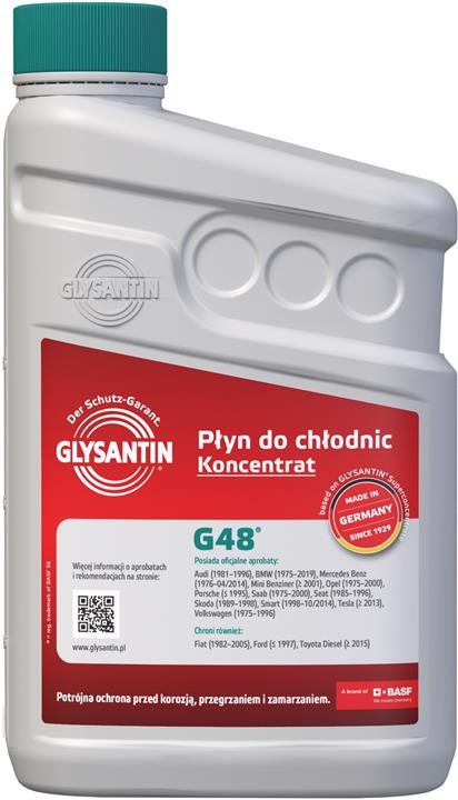 Glysantin GLY481398 Antifreeze concentrate G48 blue-green, 1 l GLY481398