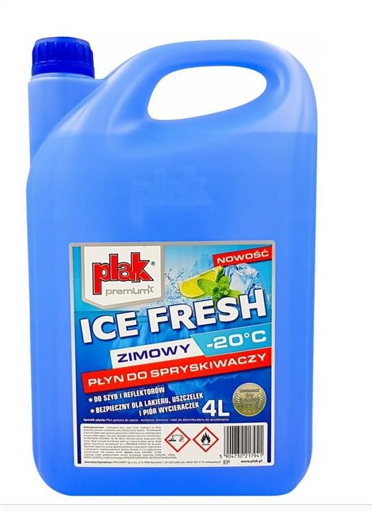 Atas 5904730217941 Windshield washer fluid Atas Premium ICE Fresh, winter, -20°C, 4l 5904730217941