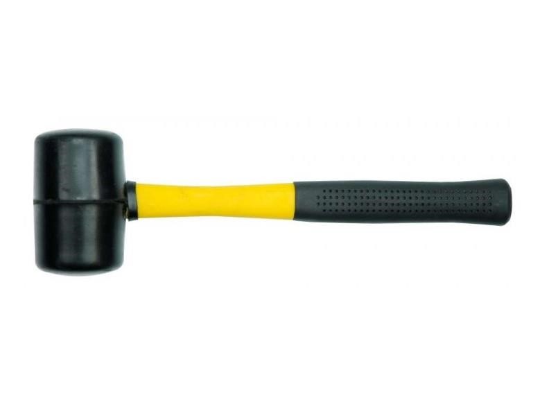 Vorel 33925 Rubber hammer with fiberglass handle, 76 mm 33925