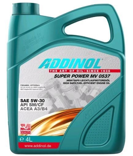 Addinol 4014766250520 Engine oil Addinol Super Power MV 0537 5W-30, 4L 4014766250520