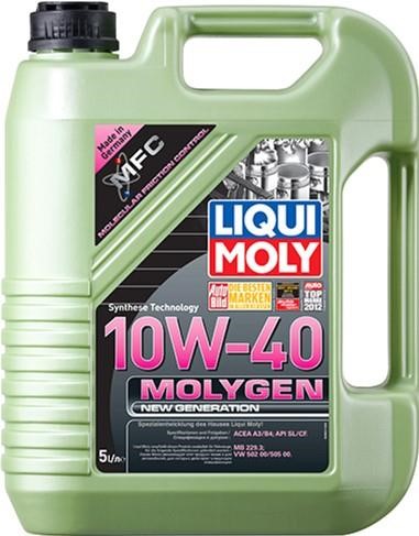 Liqui Moly 9951 Engine oil Liqui Moly Molygen New Generation 10W-40, 5L 9951