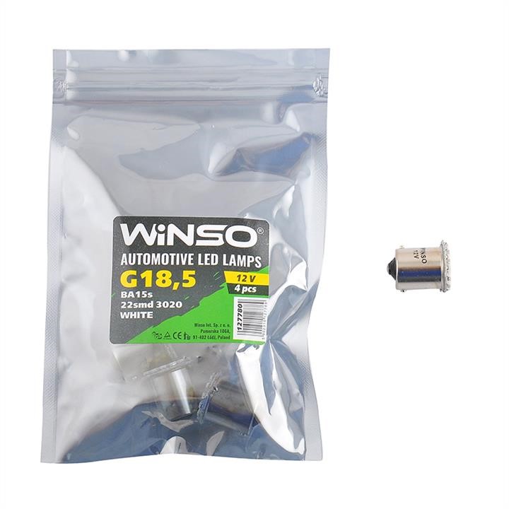 Winso 127780 LED lamp WINSO LED 12V 22SMD G18,5 BA15s 127780
