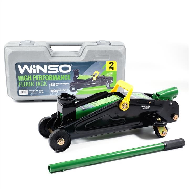 Winso 171860 Rolling hydraulic jack WINSO 2t, height 125-335mm, cardboard package 171860