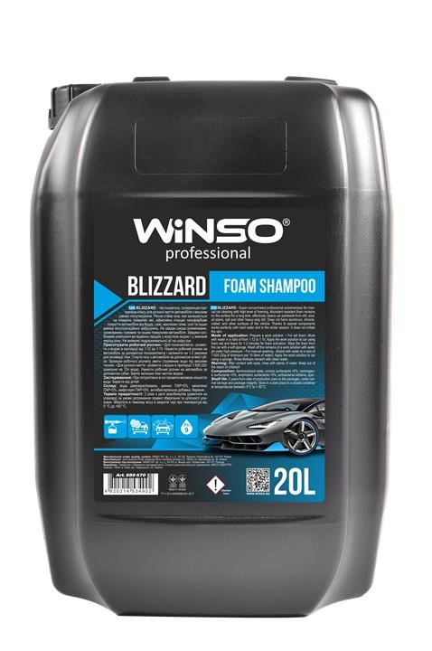 Winso 880670 Blizzard Foam Shampoo, 20 L 880670