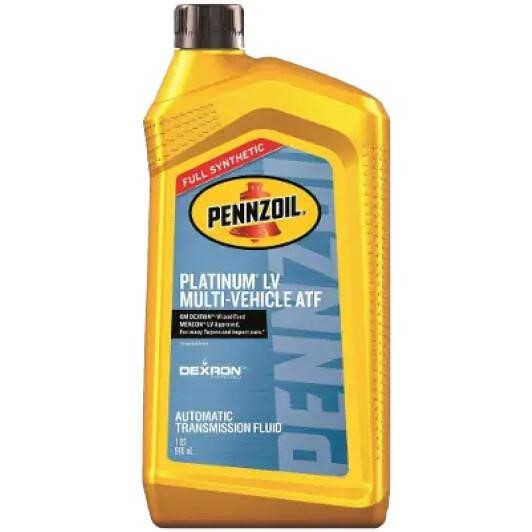 Pennzoil 550041916 Transmission oil Pennzoil Platinum Synthetic ATF LV, 0.946l 550041916