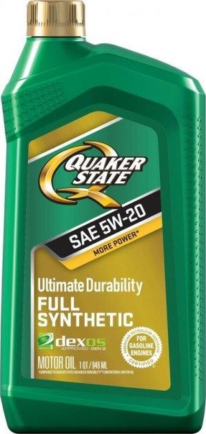 QuakerState 550046211 Engine oil QuakerState Fully Synthetic 5W-20, 0,946L 550046211