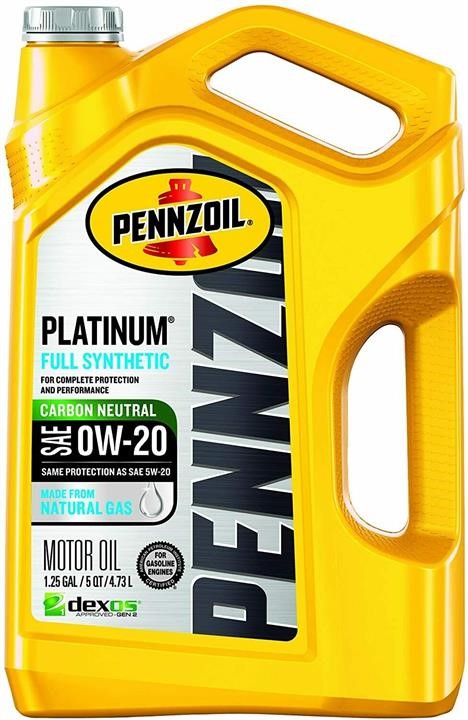 Pennzoil 550046127 Engine oil Pennzoil Platinum Fully Synthetic 0W-20, 4,73L 550046127