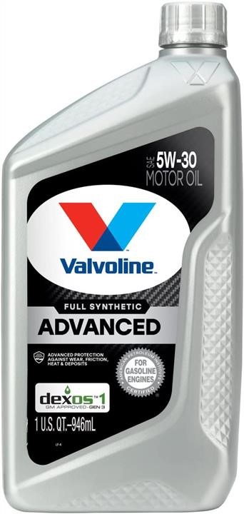 Valvoline VV955 Engine oil Valvoline Advanced Full Synthetic 5W-30, 0,946L VV955