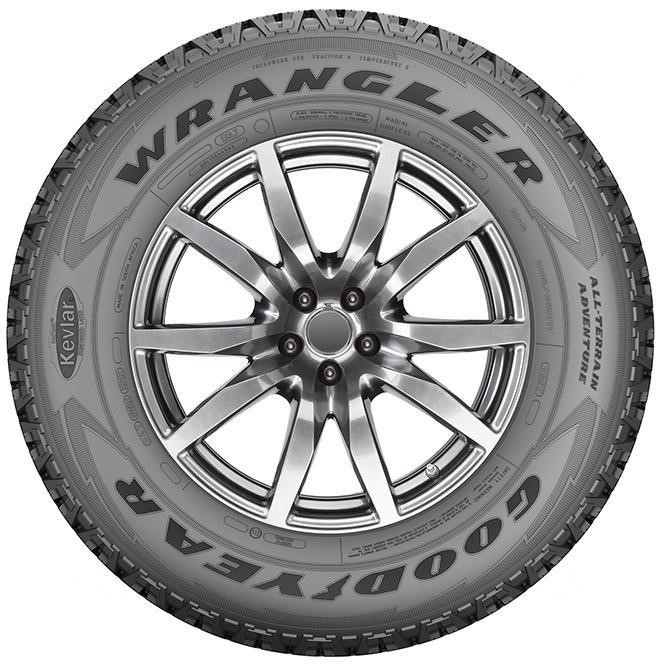 Passenger Summer Tyre Goodyear Wrangler AT Adventure 235&#x2F;85 R16 120Q Goodyear 539090