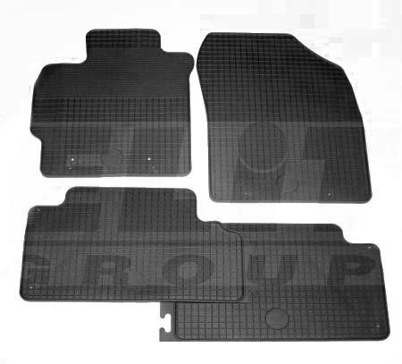 LKQ KHD 212674 Floor mats LKQ rubber TOYOTA AURIS (E15), COROLLA (E15), KHD 212674, set 4 pcs. KHD212674