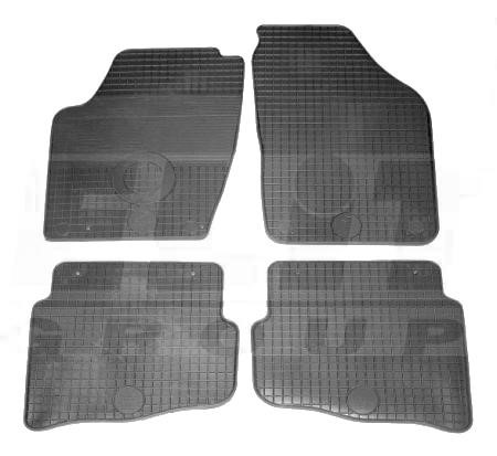 LKQ KHD 213349 Floor mats LKQ rubber SEAT CORDOBA (6L2), IBIZA III (6L1), KHD 213349, set 4 pcs. KHD213349