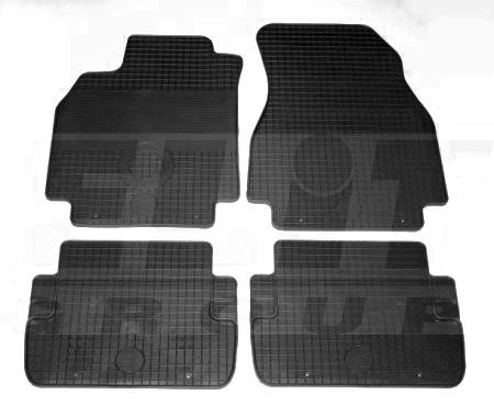 LKQ KHD 213563 Floor mats LKQ rubber RENAULT MEGANE II (BM0/1, CM0/1, LM0/1, KM0/1), Coupé-Cabriolet (EM0/1), KHD 213563, set 4 pcs. KHD213563
