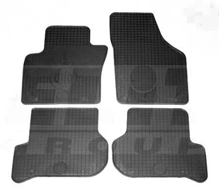 LKQ KHD 214201 Floor mats LKQ rubber SEAT ALTEA (5P1), ALTEA XL (5P5, 5P8), LEON (1P1), TOLEDO III (5P2), KHD 214201, set 4 pcs. KHD214201