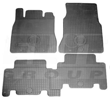 LKQ KHD 211339 Floor mats LKQ rubber MERCEDES-BENZ A-CLASS (W168), KHD 211339, set 4 pcs. KHD211339