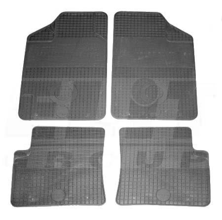 LKQ KHD 211589 Floor mats LKQ rubber TOYOTA AVENSIS (T22), KHD 211589, set 4 pcs. KHD211589