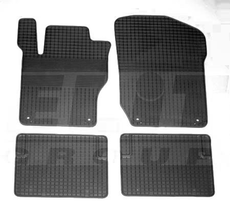 LKQ KHD 214755 Floor mats LKQ rubber MERCEDES-BENZ M-CLASS (W164, W166), KHD 214755, set 4 pcs. KHD214755