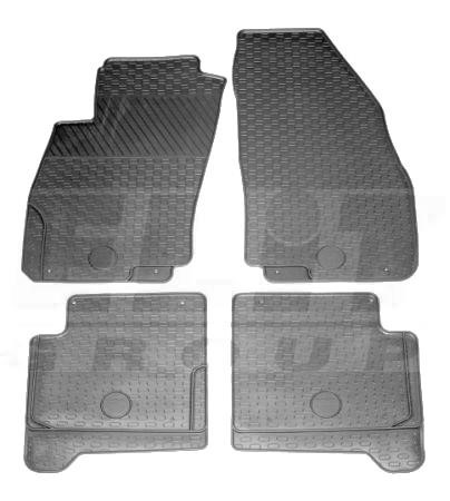 LKQ KHD 214774 Floor mats LKQ rubber FIAT GRANDE PUNTO (199), LINEA (323, 110), PUNTO EVO (199), KHD 214774, set 4 pcs. KHD214774