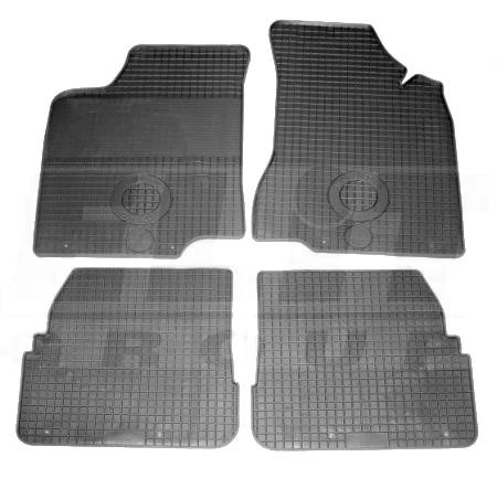 LKQ KHD 259139 Floor mats LKQ rubber VW PASSAT B3, B4, KHD 259139, set 4 pcs. KHD259139