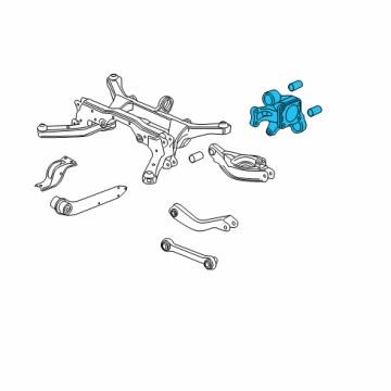 Knuckle swivel General Motors 23337211