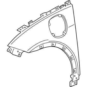 42597814 General Motors Front fender