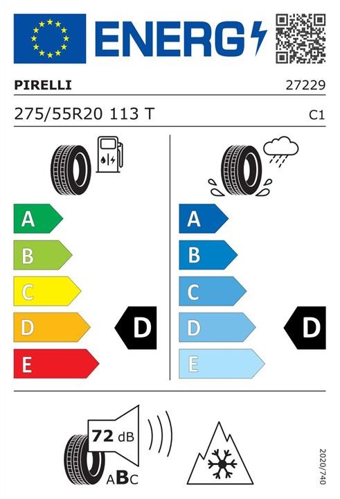 Pirelli Passenger All Season Tyre Pirelli Scorpion ALL Terrain Plus 275/55 R20 113T – price [object Object] PLN