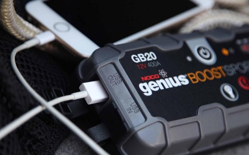 Starter NOCO BOOST SPORT GB20 12V 500A, UltraSafe Lithium, USB Power Bank (4l petrol) Noco GB20