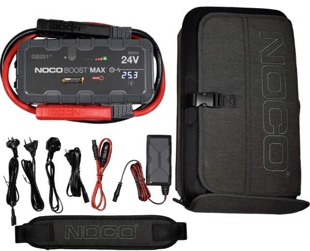 Starter NOCO BOOST MAX GB251+ 24V 3000A, UltraSafe Lithium, USB Power Bank (32l+ petrol/diesel) Noco GB251+