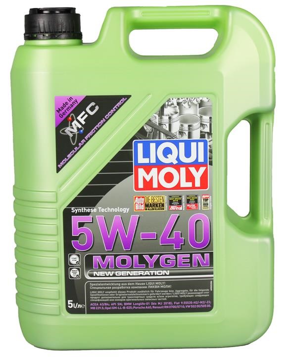 Liqui Moly 8536 Engine oil Liqui Moly Molygen New Generation 5W-40, 5L 8536