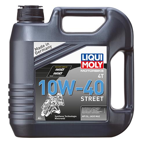 Liqui Moly 1243 Motor oil Liqui Moly Motorbike 4T Street 10W-40, 4 l 1243