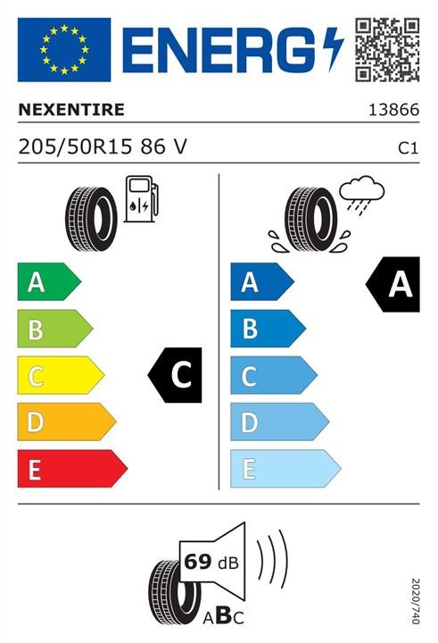 Passenger Summer Tyre Nexen N&#39;Blue HD Plus 205&#x2F;50 R15 86V Nexen 13866