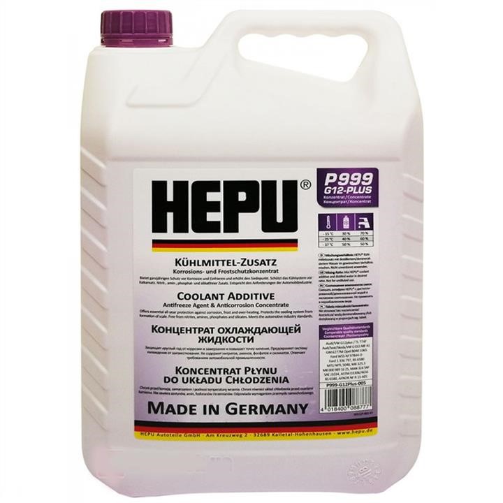Hepu P999-12P-005 Antifreeze Hepu G12+ purple, concentrate, 5l P99912P005