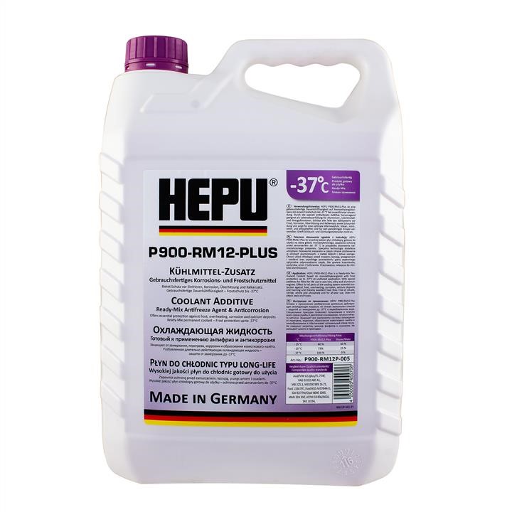 Hepu P900RM12PLUS005 Antifreeze HEPU G12+ READY MIX VIOLET-PURPLE purple, ready for use -37, 5l P900RM12PLUS005