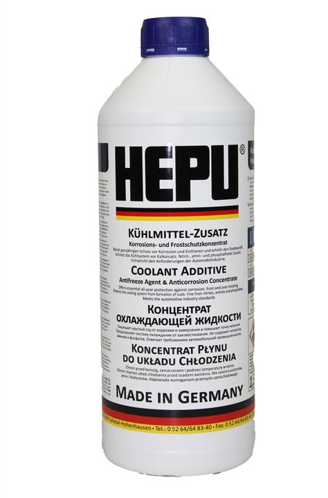 Hepu P999 Antifreeze HEPU G11 blue, concentrate, 1.5l P999