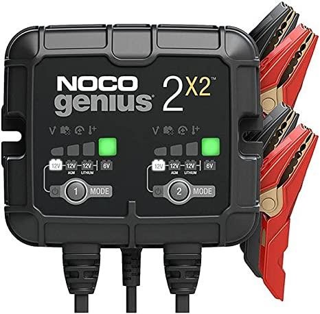Noco GENIUS2X2 Car charger NOCO Genius 2X2 6V/12V, 4A GENIUS2X2