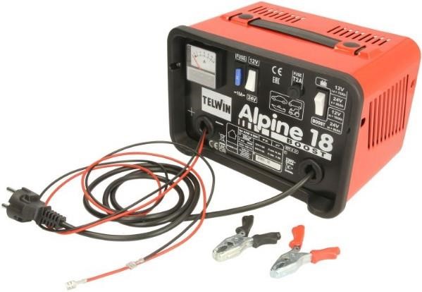 Telwin 807545 Charger TELWIN ALPINE 18 12/24V, charging current 14A 807545