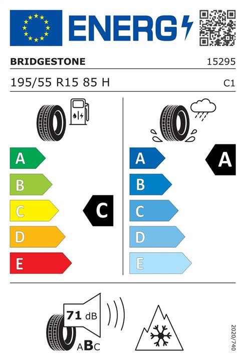 Passenger Winter Tyre Bridgestone Blizzak LM005 195/55 R15 85H Bridgestone 15295