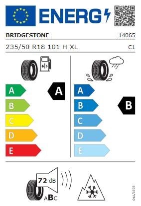 Passenger All Season Tyre Bridgestone Weather Control A005 235/50 R18 101H XL Bridgestone 14065